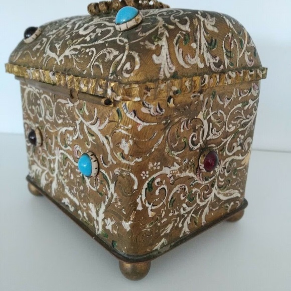 Austro Hungarian Jewel Enamel Casket Box - Picture 9 of 13
